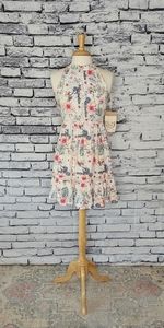 Sunday Mi Amor Hawaiian Print Sun Dress